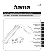 Hama 00 126818 Operating Instructions Manual