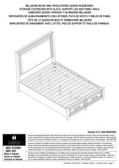Hillsdale Furniture MILLBURN 2851-551 Manual