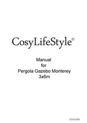 Cosy Life Style Monterey PA217015 Manual