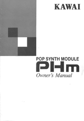Kawai PHm Owner's Manual