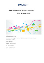 Dinstar SBC1000 User Manual