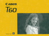 Canon T 60 Instructions Manual