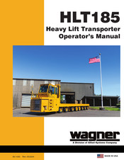 Allied Systems Wagner HLT185 Operator's Manual