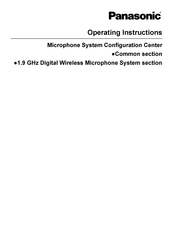 Panasonic WX-ST600P Operating Instructions Manual