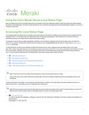 Cisco Meraki MG Series Manual