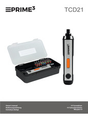 prime3 TCD21 Owner's Manual