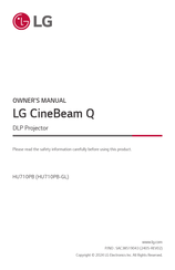 LG CineBeam Q Owner's Manual