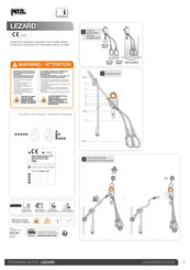 Petzl LEZARD Technical Notice