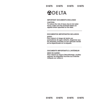 Delta 51975 Installation Instructions Manual