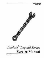 Chattanooga INTELECT LEGEND Series Service Manual