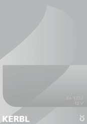 Kerbl BA-1333 Instruction Manual