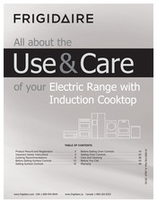 Frigidaire CGIH3047VDA Use & Care Manual