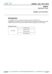 Artery AT32F403 Series Application Note