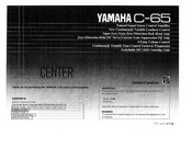 Yamaha C-65 Owner's Manual