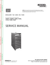 Lincoln Electric IDEALARC AC-1500 Service Manual