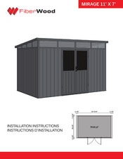 FIberWood MIRAGE Installation Instructions Manual