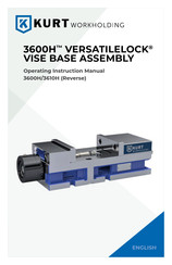 Kurt ERSATILELOCK 3600H Operating Instructions Manual
