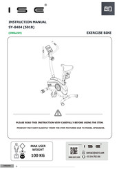 ISE SY-8404 Instruction Manual