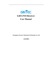 Gintec G40 User Manual