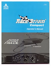 Atari Race Drivin Compact Operator's Manual