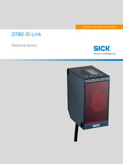 Sick DT80 IO-Link Operating Instructions Manual