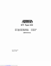 ADTRAN 1212010 User Manual