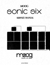 Moog 1300 Service Manual