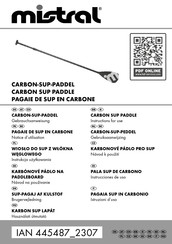 Mistral 445487-2307 Instructions For Use Manual