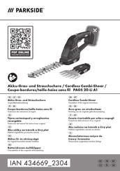 Parkside 434669-2304 Translation Of The Original Instructions