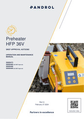 PANDROL S0000498 Operation And Maintenance Manual