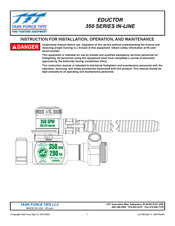 TFT 350 Series Instructions For Installation, Operation And Maintenance