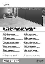 LIVARNO home 384310-2107 Assembly, Operating And Safety Instructions