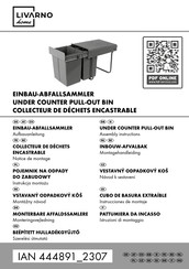 LIVARNO home 444891-2307 Assembly Instructions Manual