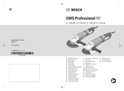 Bosch Professional GWS 27-230 JR Original Instructions Manual