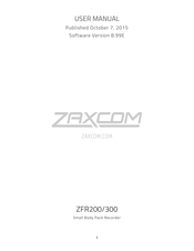 Zaxcom ZFR300 User Manual