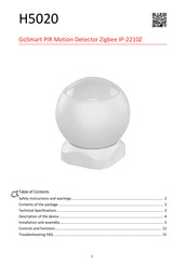 GoSmart H5020 Manual