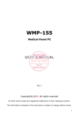ICP WMP-155 User Manual