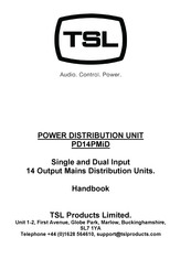 TSL PD14PMiD-CO-20A Handbook