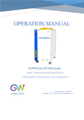 LASER TECH YLPM Series Operation Manual