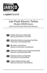 Xylem JABSCO 58500-0012 Installation And Operation Manual