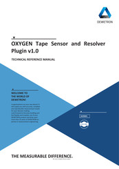 Dewetron OXYGEN Technical Reference Manual