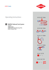 KNIPEX 00 50 06 T Operating Instructions Manual