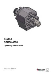 Vogelsang ExaCut ECQ30-40 Operating Instructions Manual