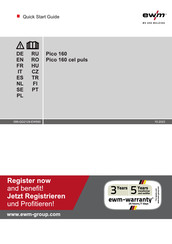 EWM Pico 160 cel plus Quick Start Manual