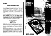 Coby MP-R650 User Manual