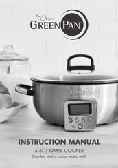 GreenPan Omni Cooker 5.6L Instruction Manual