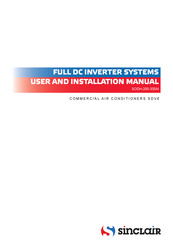 Sinclair SODH-200-335AI User And Installation Manual
