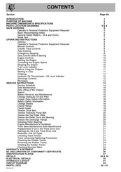 Timberwolf TW190TR Instruction Manual