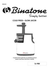 Binatone SJ-900 Instruction Manual