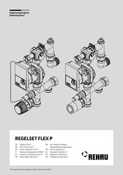 Rehau REGELSET FLEX P Manual